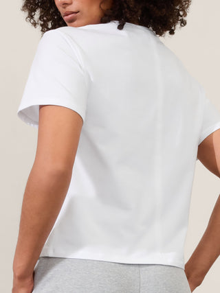 Camiseta Manga Corta de Algodón
