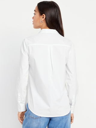 Camisa Clásica Manga Larga con Bolsillo