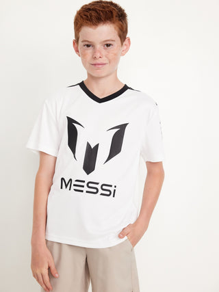 Camiseta Manga Larga con Gráfico Messi, Niño