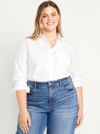 Camisa Clásica Manga Larga con Bolsillo