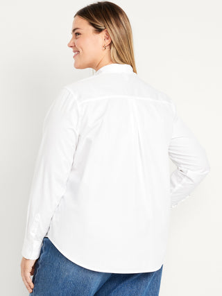 Camisa Clásica Manga Larga con Bolsillo
