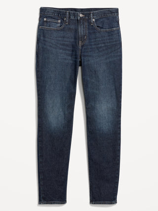 Jeans flexibles incorporados con taper atlético.