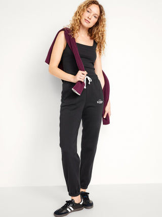 Pantalones Talle Alto con Logo