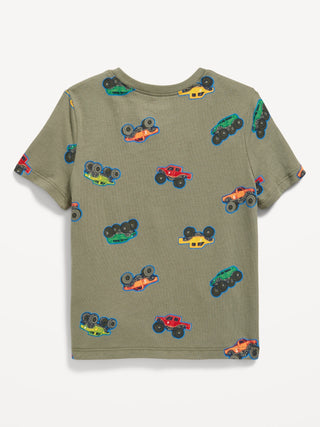 Camiseta Manga Corta con Estampado, Bebé