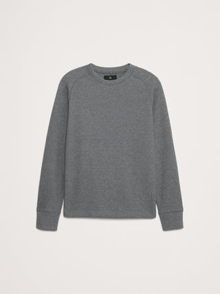 Sudadera Cuello Redondo con Textura