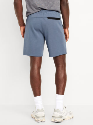Elastic Waist Shorts with Pockets