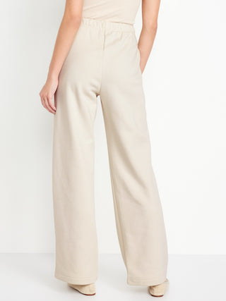 Women's Athletic Pants with Elastic Waist and Logo