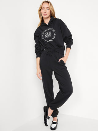 Sudadera Oversize con Logo Delantero