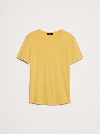 Camiseta Cuello Redondo de Algodón
