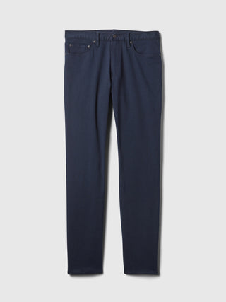 Jeans Recto Talle Medio con Bolsillos