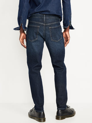 Jeans flexibles incorporados con taper atlético.