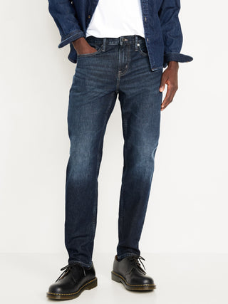 Jeans flexibles incorporados con taper atlético.