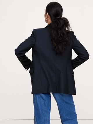 Blazer Cruzado con Botones