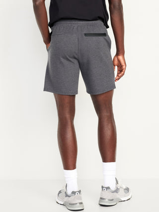 Elastic Waist Shorts with Pockets