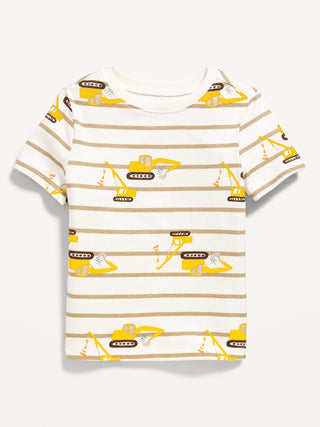 Camiseta Manga Corta con Estampado, Bebé