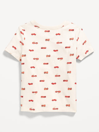 Camiseta Manga Corta con Estampado, Bebé