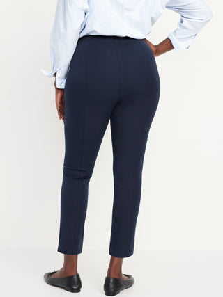 Pantalón Skinny Talle Alto de Algodón