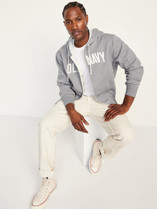 Sudadera Oversize con Zipper y Logo Delantero