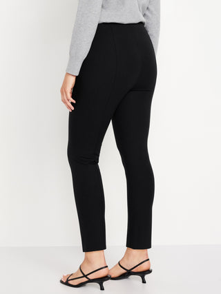 Pantalón Skinny Talle Alto de Algodón