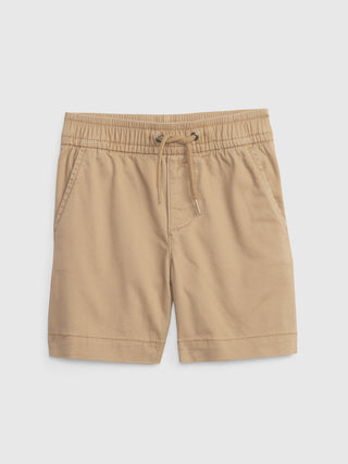 Shorts with Elastic Waist and Pockets, Baby