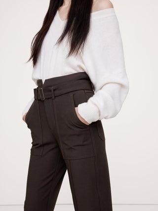 Pantalón Talle Alto con Cinturón
