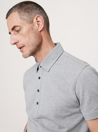 Polo de Piqué con Logo Bordado