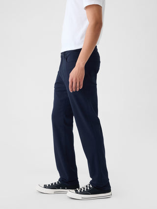 Jeans Recto Talle Medio con Bolsillos