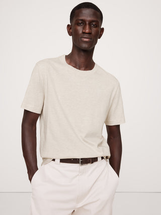 Camiseta Manga Corta de Algodón