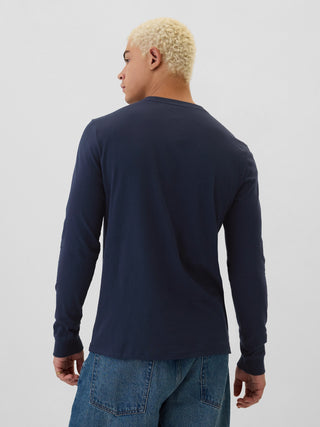 Camiseta Cuello Redondo de Algodón