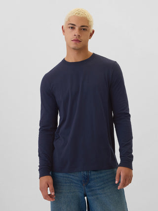 Camiseta Cuello Redondo de Algodón