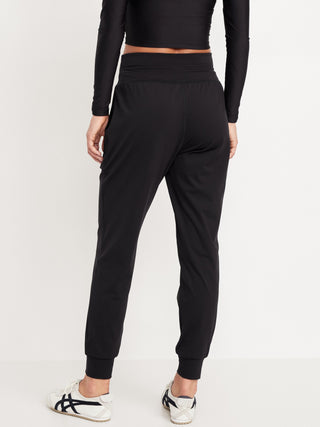 Pantalón Deportivo Talle Alto con Bolsillos