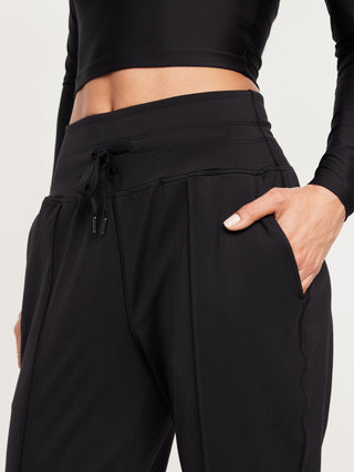 Pantalón Deportivo Talle Alto con Bolsillos