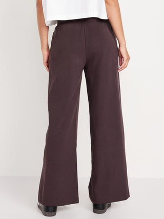 Pantalón Ancho con Cintura Elástica de Algodón