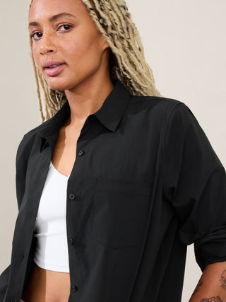 Camisa Manga Larga con Bolsillo