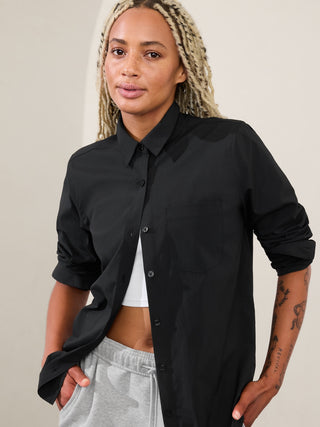 Camisa Manga Larga con Bolsillo