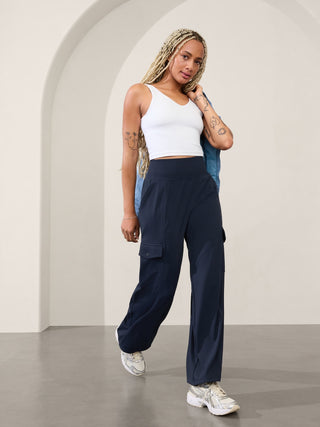 Pantalón Cargo Talle Alto