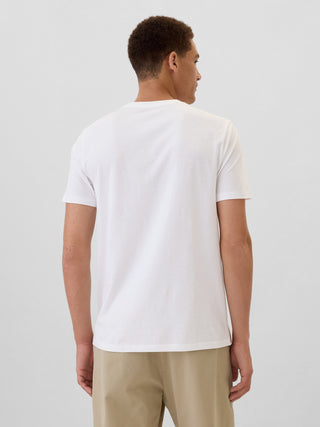 Camiseta Manga Corta con Gráfico Logo