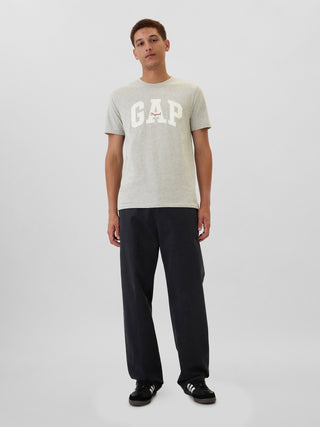 Camiseta Manga Corta con Gráfico Logo
