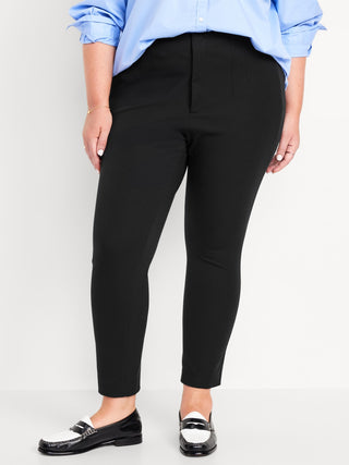Pantalón Skinny Talle Alto de Algodón