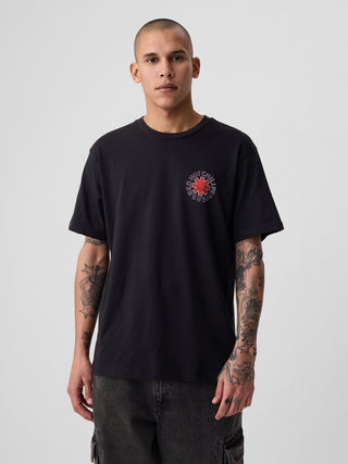 Camiseta Manga Corta con Gráfico Red Hot Chili Peppers