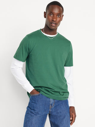 Camiseta Manga Corta de Algodón