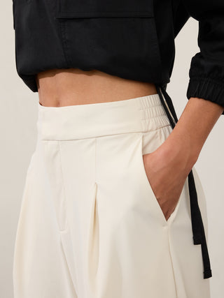 Pantalón Talle Alto con Bolsillos