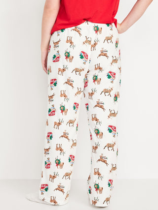 Pantalón de Pijama con Estampado Navideño