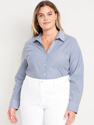 Camisa Manga Larga Estampado Rayas