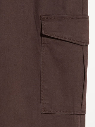 Pantalón Cargo Talle Alto con Bolsillos