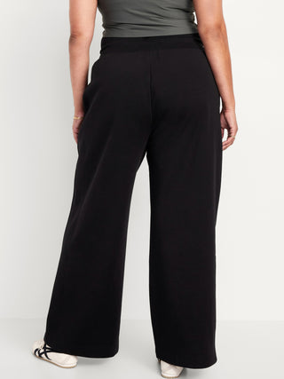 Pantalón Ancho con Cintura Elástica de Algodón