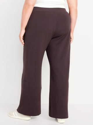 Pantalón Ancho con Cintura Elástica de Algodón