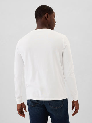 Camiseta Cuello Redondo de Algodón