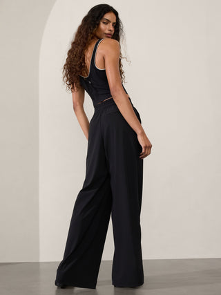 Pantalón Talle Alto con Bolsillos