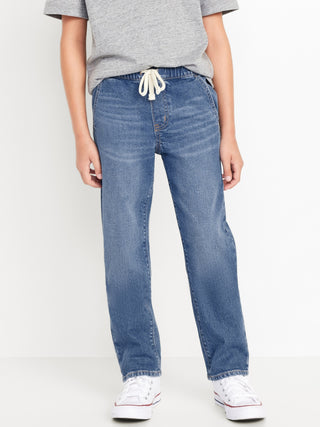 Jeans Rectos con Cintura Elástica, Niño